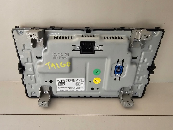 фото №8, Радіо зчитувач навігація дисплей volkswagen taigo 3g5035820l 5nn919605b