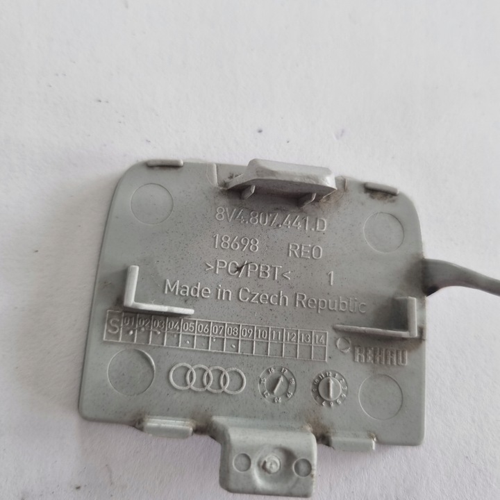 фото №3, Заглушка фаркоп зад audi a3 8v4 sportback 8v4807441d