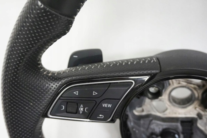 фото №7, Руль audi a4 b9 8w s-line 8w0419091af кожа perforowana