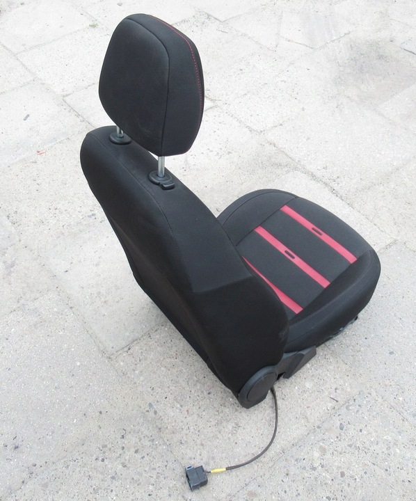 фото №8, Сидіння лівий переднє сидіння водія fiat punto evo 5d подушка безпеки sed-171