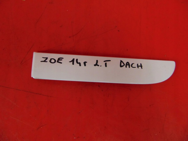 фото №1, Renault zoe 12- планка дахова ліва зад задня заглушка