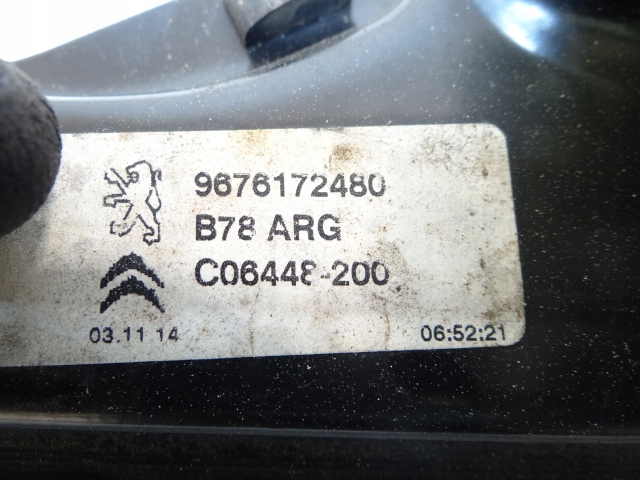 фото №7, Citroen c4 grand picasso ii лівий задній підйомник механізм скла 9676172480