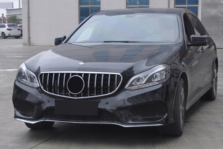 фото №14, Mercedes e-class w212 13-16 з камера решётка радиатора gt