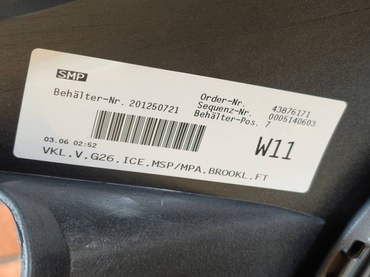 фото №16, Бампер перед передний m набор bmw 4 g26 lci c4p brooklyn grau европа