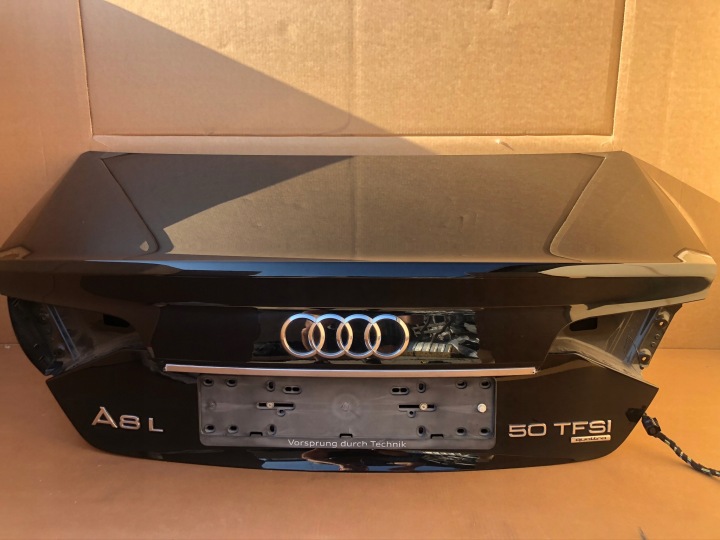 фото №4, Audi a8 s8 d4 рестайлинг крышка задняя ly9t ly8x