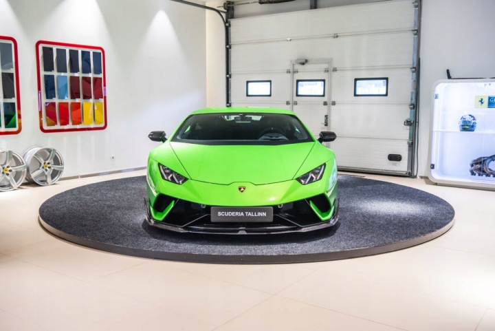 фото №11, Сплиттер передней бампера huracan перформанте