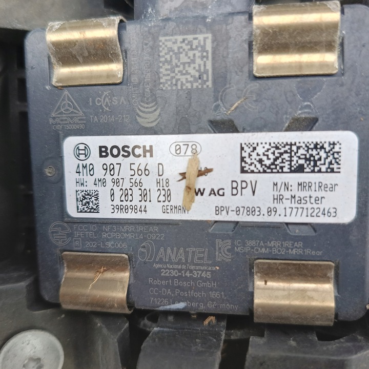 фото №14, Audi s5 a5 3.0 sportback 18- бампер задній usa радари дистронік