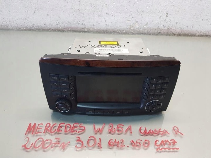 фото №1, Радио cd навигация mercedes w251 a2518202679