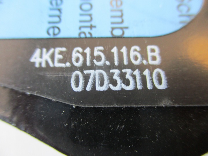 фото №9, Гальмівні колодки гальмівні audi 4ke615116b brembo перед