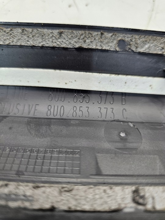 фото №11, Молдинг планки пороговые s-line audi q3 8u 8u0853374b