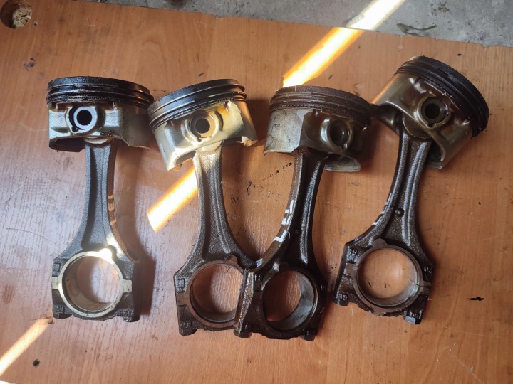 фото №6, Поршень з шатуном opel astra h 2.0 turbo lel