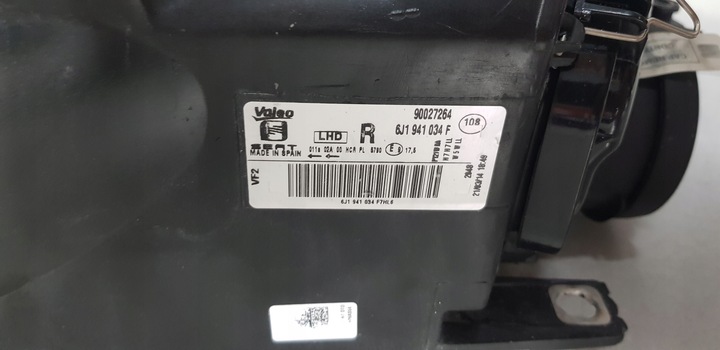 фото №8, Seat ibiza iv 6j рестайлинг 12- лампа правый перед 6j1941034f