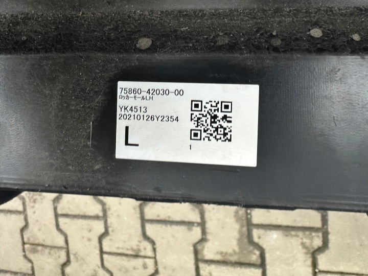 фото №12, Toyota rav4 v молдинг порогова ліва 75860-42030