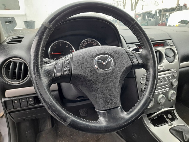 фото №12, Mazda 6 кермо подушка безпеки водія шкіра багатофункціональна багатофункціональний