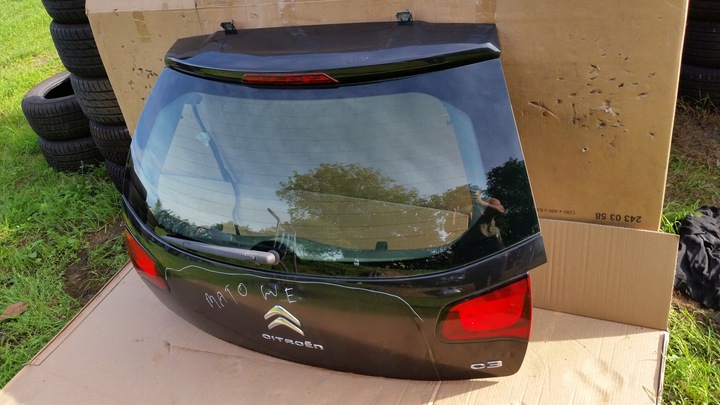 фото №6, Крышка багажника зад citroen c3 ii 09-16