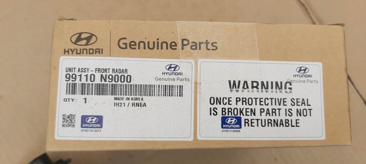 фото №7, Hyundai tucson iv 2020- радар дистроник датчик acc 99110n9000 99110-n9000