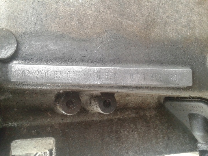 фото №13, Коробка передач mercedes w203 2000-2007 c180 1,8 компресор 2032609700