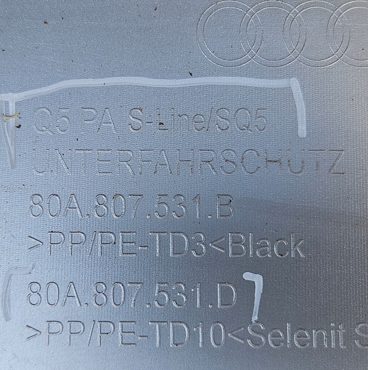 фото №12, Audi q5 ii рестайлинг s-line 20-24 бампер переднее 80a807437p