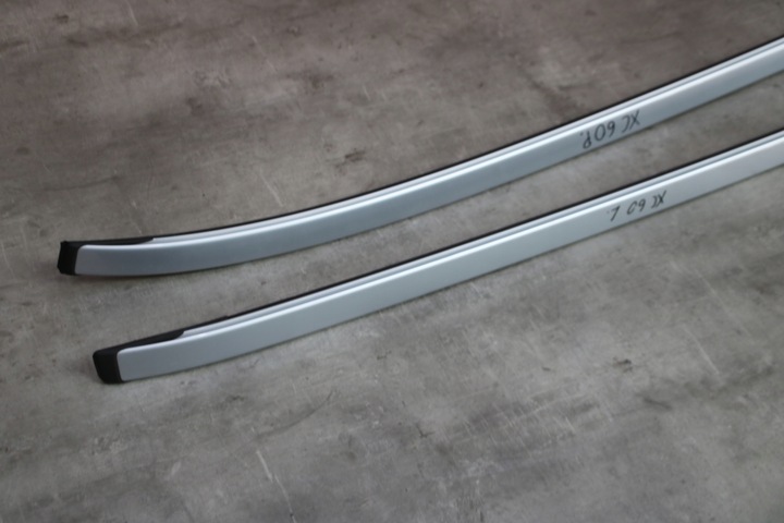 фото №6, Volvo xc60 xc 60 i рестайлинг рейлинги крышные серебристый правые левый комплект