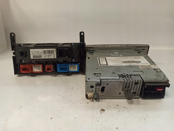 фото №9, Peugeot 407 радіопрогравач cd + панель кондиціонера 9660647677 96573322yp