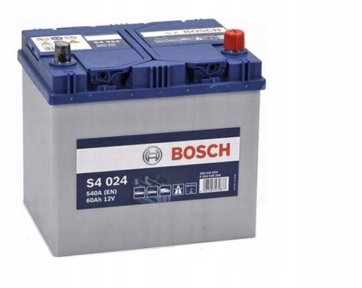 АКУМУЛЯТОР BOSCH 12V 60AH/540A S4024