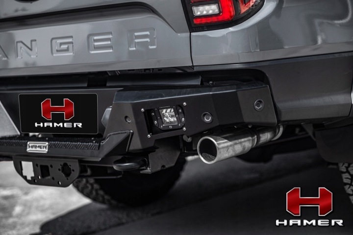 фото №14, Бампер заднее стальной offroad hamer nova ford ranger raptor 2022-