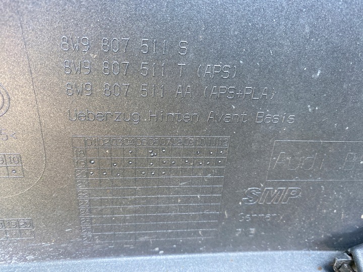 фото №11, Audi a4 b9 8w9 рестайлінг avant 19- s-line бампер 4xpdc