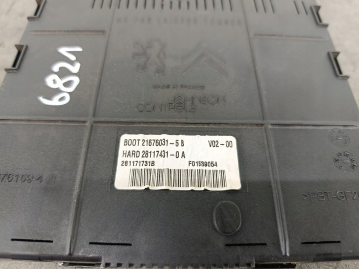 фото №6, Модуль bsi peugeot 307 sw fl 9661940180 21676031-5b 28117431-0a 1.6 16v