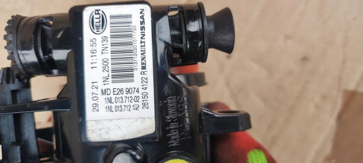 фото №4, Renault clio v megane iii captur zoe галоген led праві 261504122r оригінал