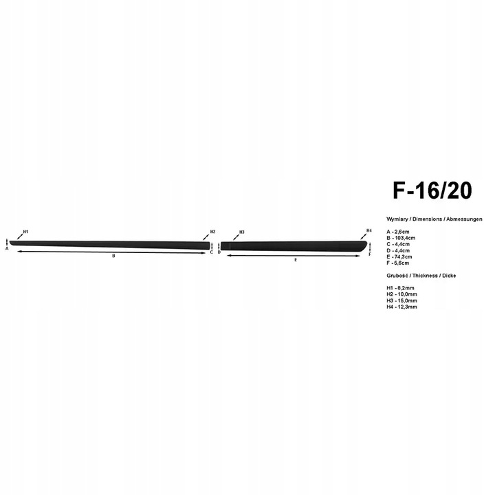 фото №10, Nissan leaf 2017- планки боковые