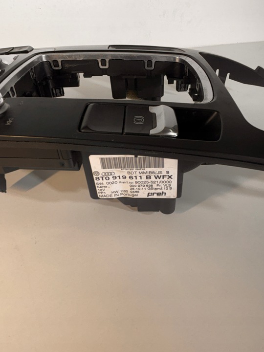 фото №5, Панель керування mmi 3g plus англієць audi a5 8t 8f рестайлінг 8t0 919 611 b
