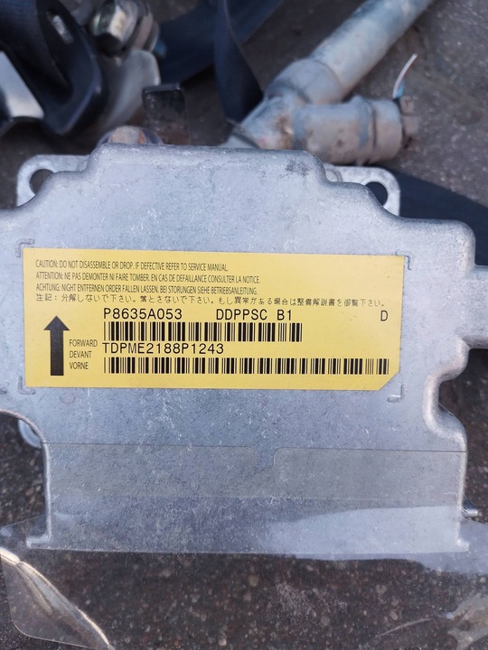 фото №14, Панель роздавальна подушки ремені датчик mitsubishi outlander ii обшивка/облицювання