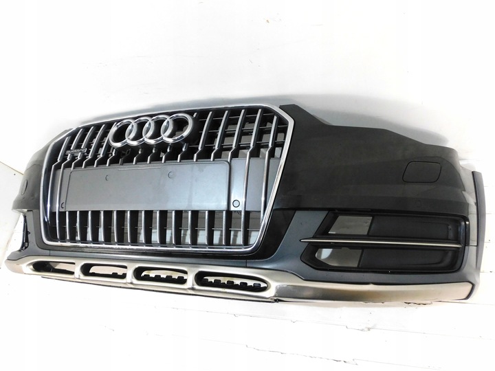 фото №8, Audi a6 c7 4g рестайлинг allroad комплектный перед бампер лампы капот lz9z matrix
