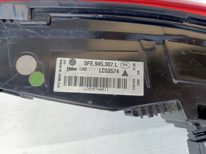 фото №10, Фара зад задня seat leon cupra iv рестайлінг 24- накладка кришки led 5fe945307l