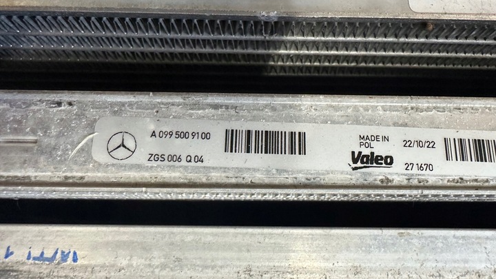 фото №15, Mercedes комплект радиатор вентилятор вода кондиционер nt glc 254 x254 гибрид