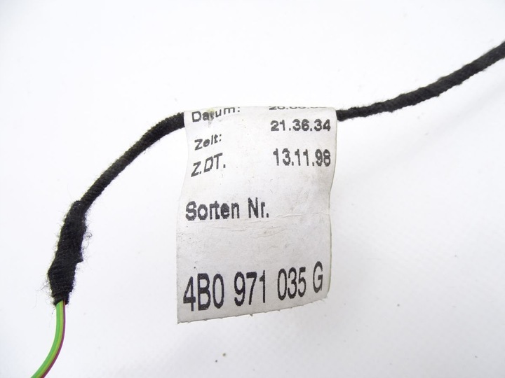 фото №7, Audi a6 c5 97-04 джгут установка двері лівий зад 4b0971035