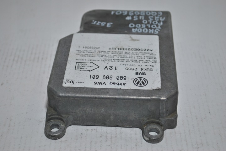 фото №6, Модуль датчик подушка безопасности seat toledo ii vw polo skoda octavia i 6q0909601