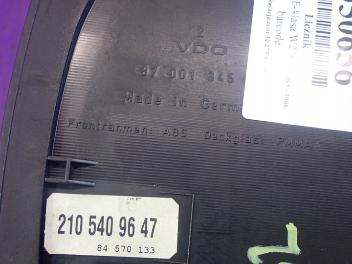 фото №6, Mercedes e-klasa w210 95-99 3,0 спидометр приборы 2105409647