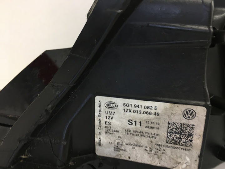 фото №14, Volkswagen golf vii gti рестайлінг лампа передня права повний led 5g1941082e
