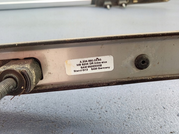 фото №5, Mercedes c w204 универсал рейлинги крышные kpl