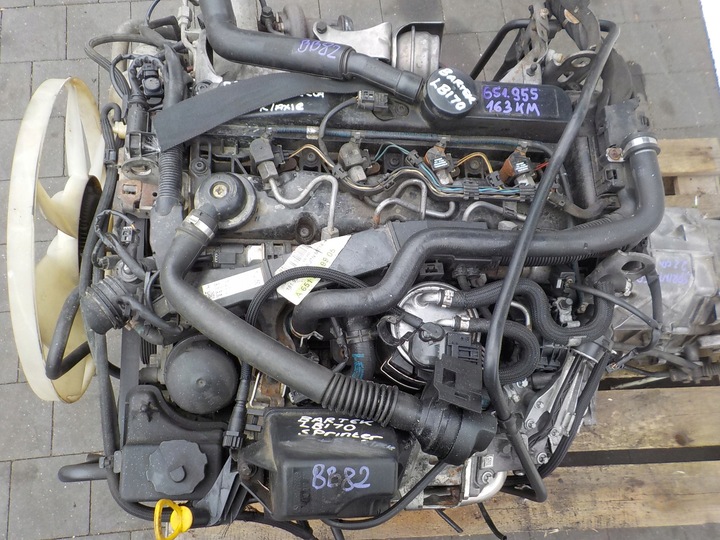 фото №13, Mercedes sprinter 12r 313cdi 2.2 cdi 163km двигатель 651955 комплектный film