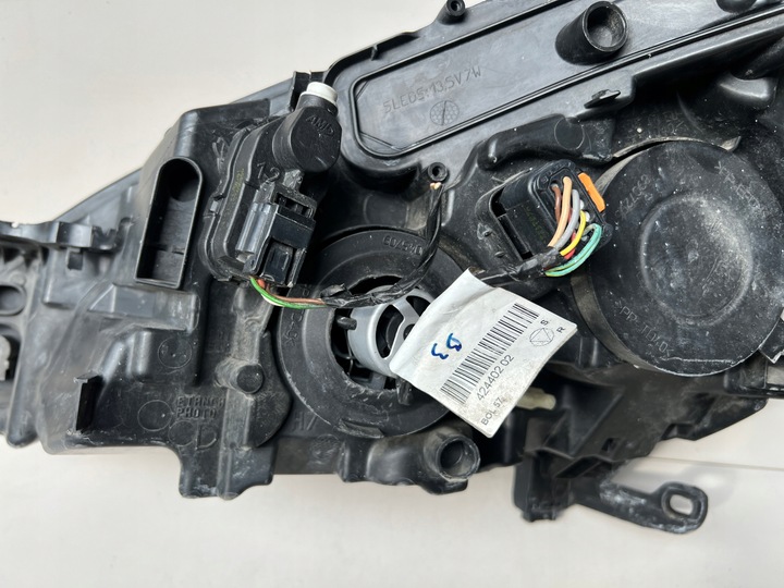 фото №11, Лампа передняя правая peugeot 208 i линза led 9802221680 / 89905956