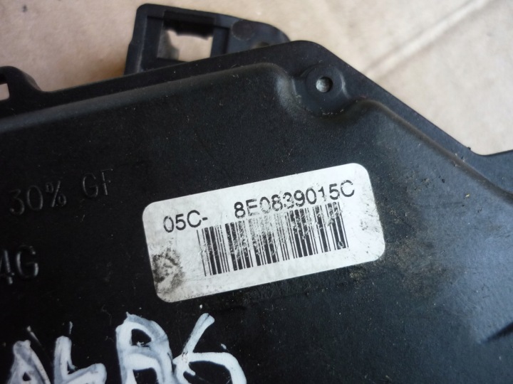 фото №7, Замок двери левые зад audi a4 b6 8e0839015c 7pin исправный