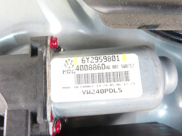 фото №5, Підйомник вікна правий переднє vw polo iv 9n_ 6y2959801 6q4837456
