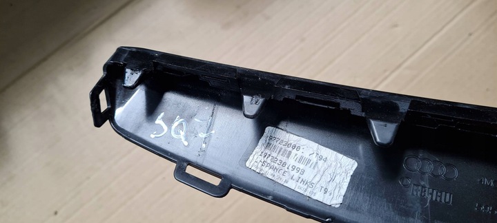 фото №16, Sq7 4m рестайлінг q7 планка ґрати бампера лівий перед sline 4m0807299a