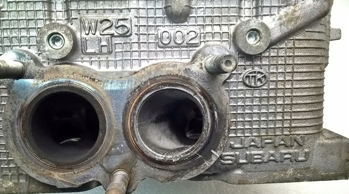 фото №12, Subaru wrx sti 2.5t ej25 ej257 w25 002 ліва головка двигуна оригінальний номер