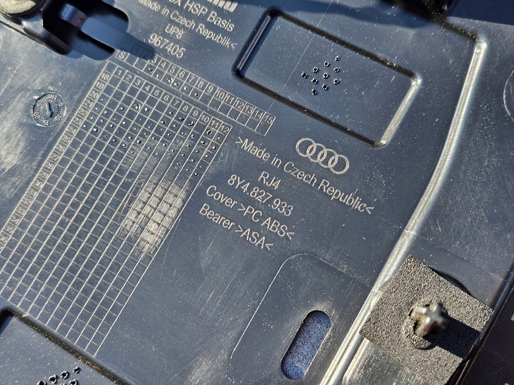 фото №9, Спойлер накладка спойлер кришки 8y4827933 audi a3 8y світло сплав європа