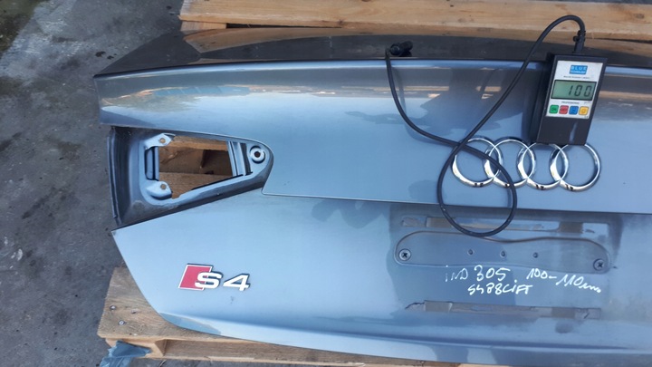 фото №5, S4 b8 рестайлинг крышка зад sedan задняя lx7r