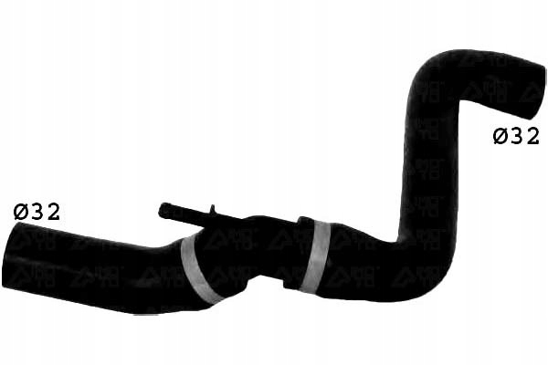 фото №2, Sas3406057 шланг радіатор seat vw cordoba ibiza