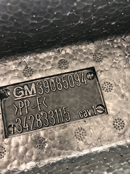 фото №7, Пенополистирол вкладка багажника правые opel insignia b универсал 39085094